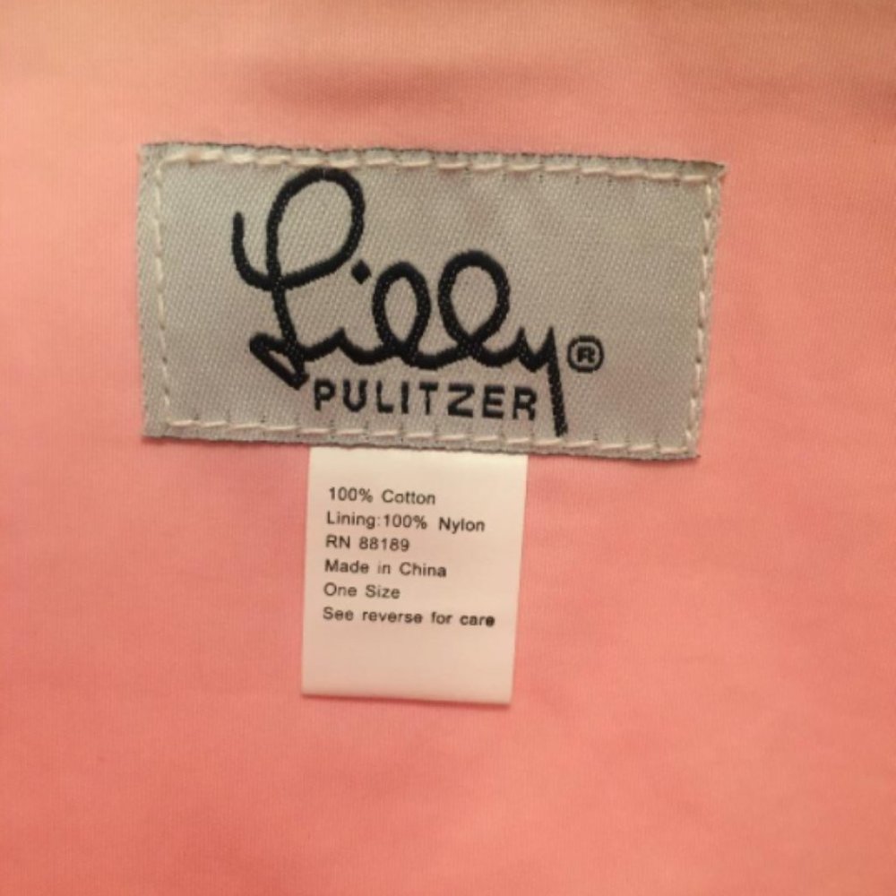 NEW $135 Lilly Pulitzer Sandpiper tote Canvas Bag - Picture 3 of 11